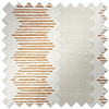 Zig Zag Stripe, Terracotta - Roller Blind